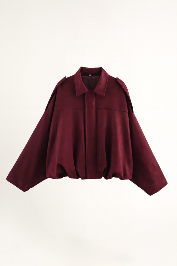 Stylish Women's Suede Jacket - Soft & Comfortable