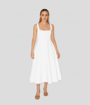 Nina | Women's Chic Elegant Midi Dress