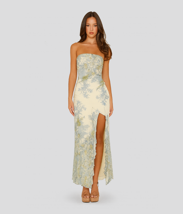 Delilah | Women's Elegant Floral Maxi Dress