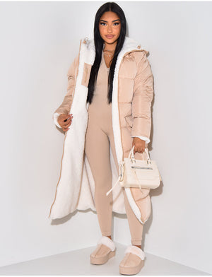 Warm Reversible Winter Jacket for Women