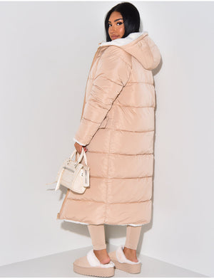 Warm Reversible Winter Jacket for Women