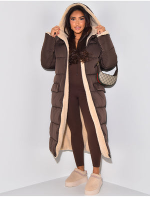 Warm Reversible Winter Jacket for Women