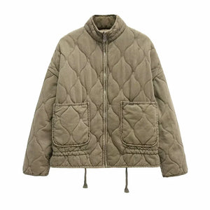 Stylish Pocket-Detail Casual Jacket
