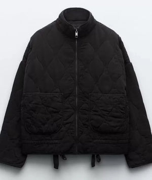 Stylish Pocket-Detail Casual Jacket