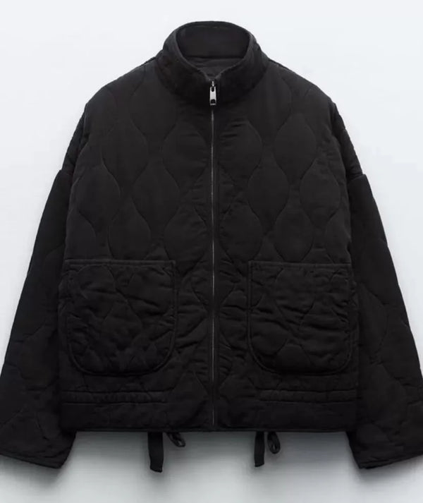 Stylish Pocket-Detail Casual Jacket