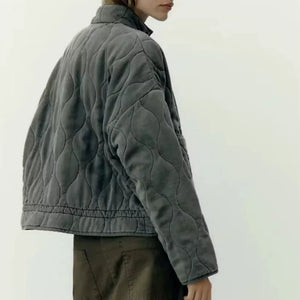 Stylish Pocket-Detail Casual Jacket