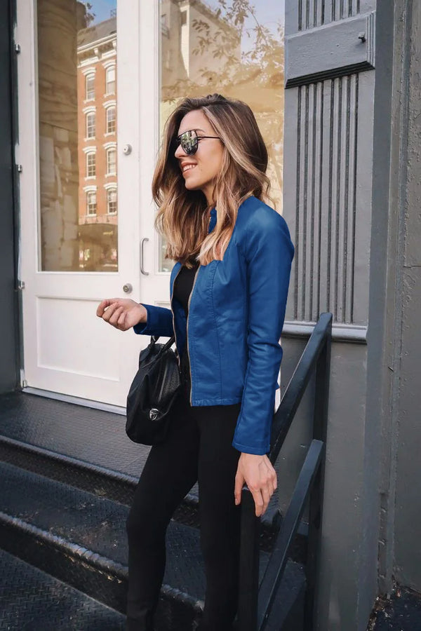 Stylish Genuine Leather Jacket for Women