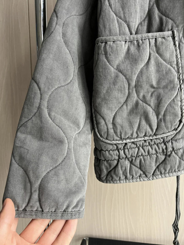 Stylish Pocket-Detail Casual Jacket