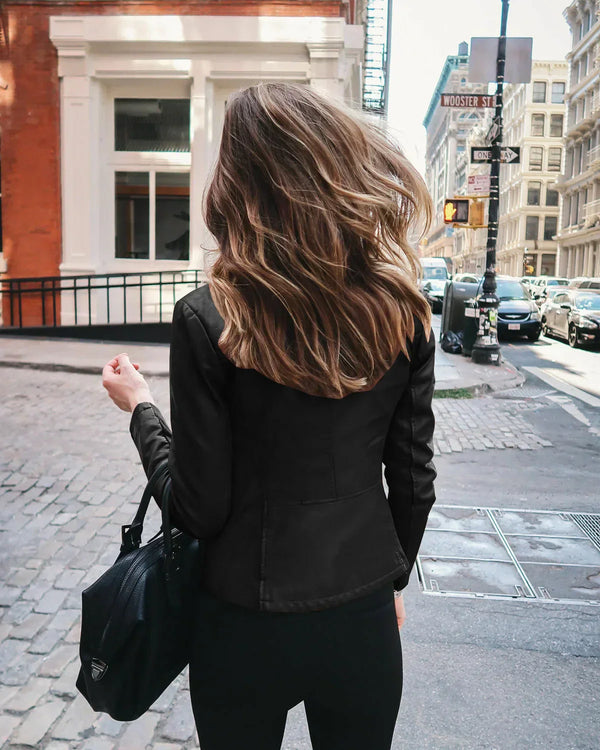 Stylish Genuine Leather Jacket for Women