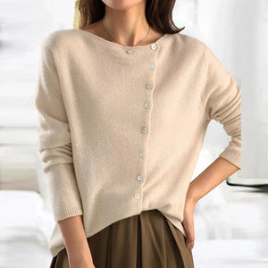 Luxurious Cashmere Cardigan | Stylish Button-Down Autumn Sweater