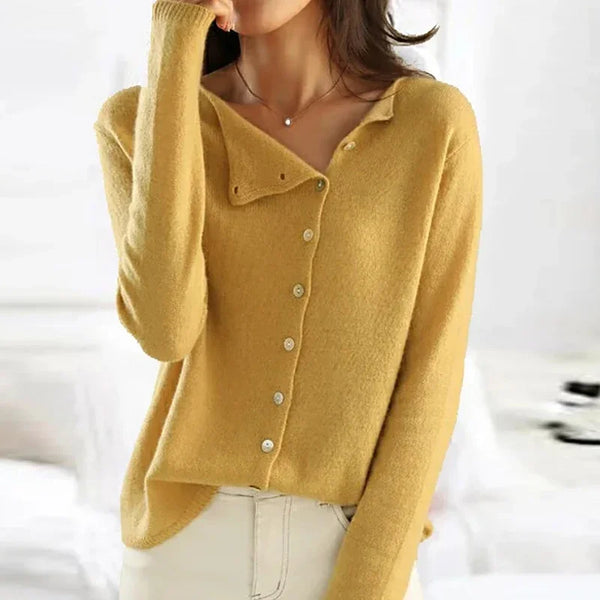 Luxurious Cashmere Cardigan | Stylish Button-Down Autumn Sweater