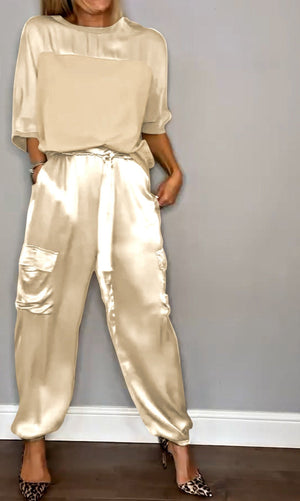 Luxurious Satin Pajama Set