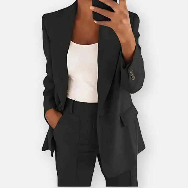 Stylish Women's Trouser Suit Ensemble