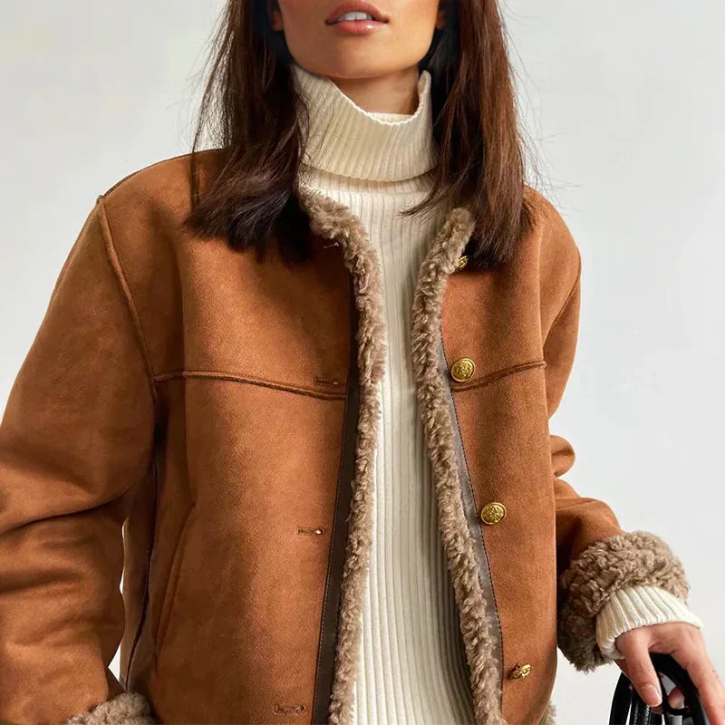 Luxurious Genuine Sheepskin Jacket