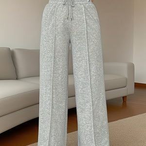Elegant High-Waisted Wide-Leg Trousers