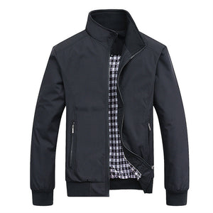 Stylish Waterproof Men's Jacket with Versatile Comfort