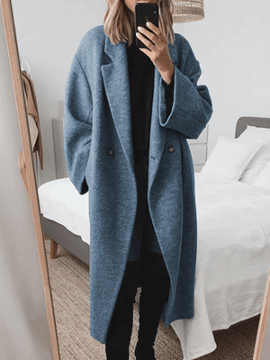 Elegant Classic Women's Long Winter Coat