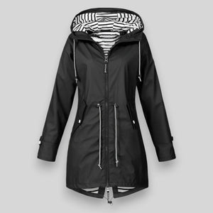 Stylish Women's Waterproof Jacket with Comfort
