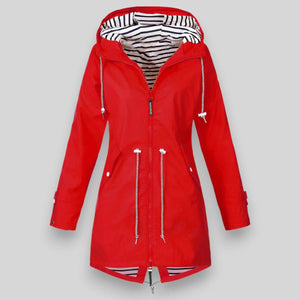 Stylish Women's Waterproof Jacket with Comfort