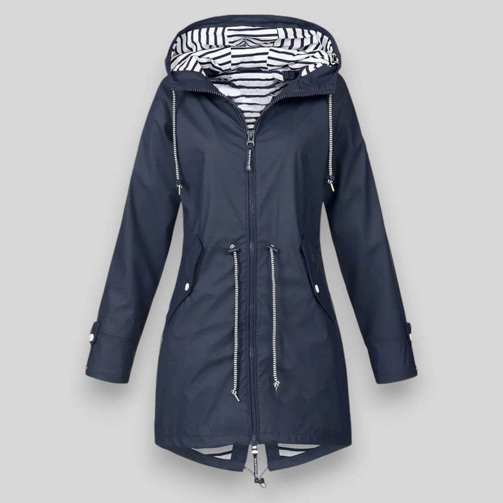 Stylish Women's Waterproof Jacket with Comfort