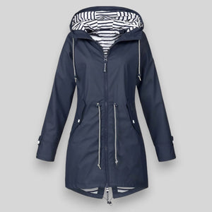 Stylish Women's Waterproof Jacket with Comfort