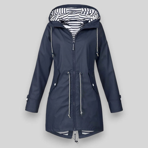 Stylish Women's Waterproof Jacket with Comfort