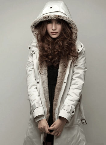 Cozy Faux Fur Lined Coat for Women
