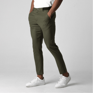 Comfortable Slim Fit Stretch Trousers