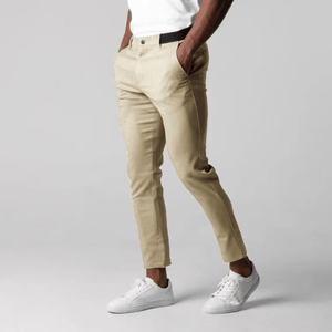 Comfortable Slim Fit Stretch Trousers