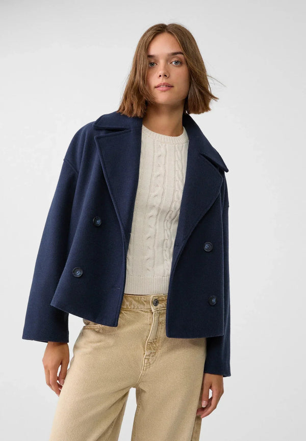 Stylish Double-Breasted Jacket for Women
